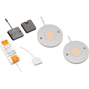 LED kastverlichting Kaya complete set van 2 spots