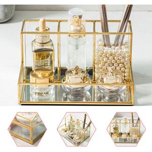 Luxe spiegeltray – Parfumtray – decoratief dienblad – Spiegel Dienblad