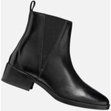 Geox - Camexia - Veterboots - Zwart - Glanzend Leer