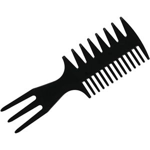 3-in-1 Professionele Brede Tandkam voor Mannen - Olie Hoofd Kam - Kunststof Kam - Afro Kam - Kapperskam - Stylingtool