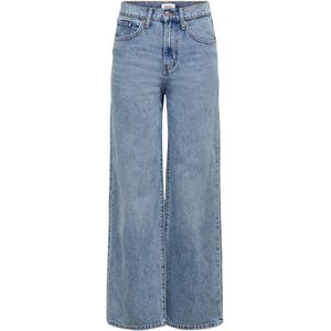 Only Hope Ex Wide Hoge Taille Jeans Blauw 30 / 32 Vrouw