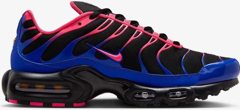 Nike Air Max Plus - Dames - Sneaker - Zwart/Blauw/Roze - Maat 37.5 - Doos zonder deksel