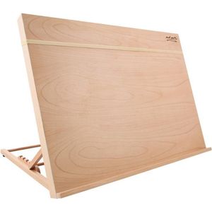 Mont Marte® Schetsbord A3 met elastisch Band - Houten Tekenbord