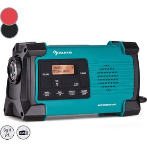 Patagonia DAB+´outdoor radio DAB/DAB+/FM zwengelfunctie USB SOS alarm waterdicht