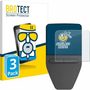 BROTECT - Screenprotector voor Trezor Safe 3 - Folie Beschermfolie Beschermglas matte (3 Stuks)