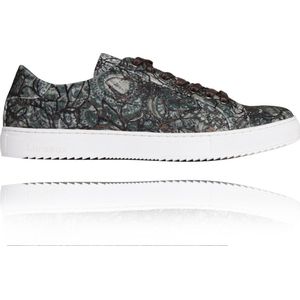 Green Mystery Sneakers - Maat 44 - Lureaux - Kleurrijke Sneakers - Sneakers Met Print - Unisex