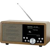 Dynavox - DBT600 - Wereldontvanger - Bruin - DAB+, FM, Bluetooth, USB, SD