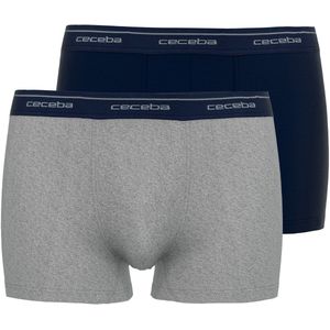 CECEBA Monza 2-pack Heren Boxer - Blauw/Grijs