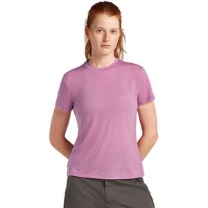 Icebreaker Merino Core T-shirt Met Korte Mouwen Paars M Vrouw