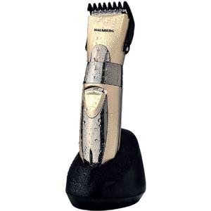 Hausberg HB-64AU Oplaadbare Tondeuse – Verwijderbare kop – 220–240 V – Gouden afwerking