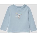 s.Oliver - T-Shirt - Katoen - Met Pandaprint