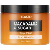 Kundal Macadamia & Sugar Body Scrub 550g White Musk