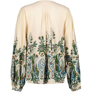 DIDI Dames Blouse Air Ecru Pintura print maat 34