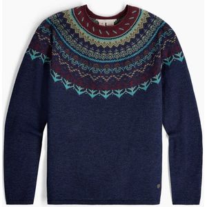 Royal Robbins - Westlands Fairlisle Crew - Trui - Blauw