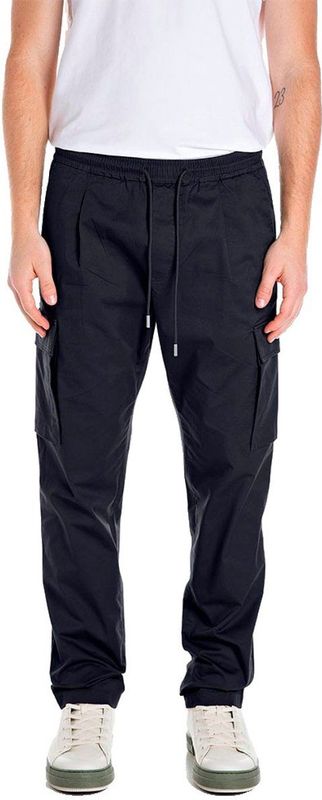 Replay M9015.000.84909 Cargobroek Zwart 31 / 32 Man