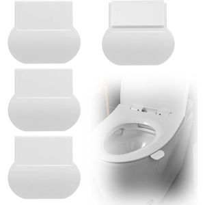 4 Stuks- Toiletdeksel Lifter -toiletdeksel handvat-Toilet accessoires -voor kantoor, school, thuis, hotel