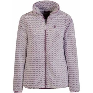 Bjornson - Vest Marit aubergine melange dames - maat 36