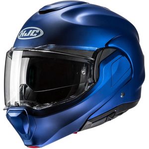 HJC F100 Solid - Systeemhelm - Blauw