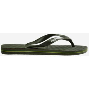 Havaianas Brasil Logo Green/Green GROEN 33/34