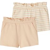 Set van 2 meisjesshorts - Snoepjesroze - Bermuda's