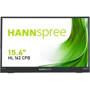Hannspree HL162CPB Portable LED-monitor 39.6 cm (15.6 inch) Energielabel C (A - G) 1920 x 1080 Pixel Full HD 15 ms USB-C®, USB 3.2 Gen 2 (USB 3.1), Mini-HDMI,