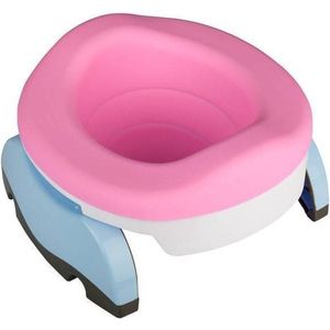 Rubberen toiletinzet voor opvouwbare Plaspotje - Roze