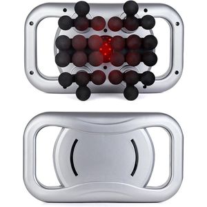 Massagepistool - Massagegun -Spier Ontspanning - infrarood Therapie - 30 Kops - 9 Intensiteitsniveaus - 9 Massage modes - Krachtige Motor 19000 keer/min 35mm Diepe Percussie - Effectief Spiervermoeidheid & Pijn Verlicht Rug, Benen