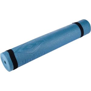 Umbro Yoga- en fitness mat | Duurzame oefenmat voor yoga en fitness | Afmetingen: 173x61x0.3CM | Kleur: Blauw | Optimale grip en demping voor een comfortabele workout