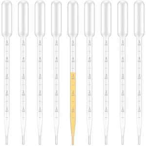 Pipet druppelaar 5 ml - meetpipet voerpipet - dropper polyethyleen voor experiment geneeskunde