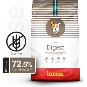 Husse Digest - Lam & Rijst - Hypoallergene Hondenvoer voor Volwassen Honden - 5 x 150g proefpakket