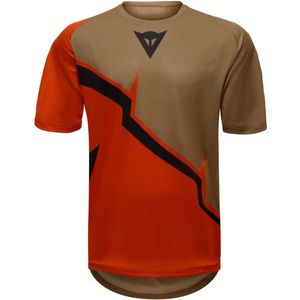 Dainese Bike Aer T-shirt Met Korte Mouwen Oranje S Man
