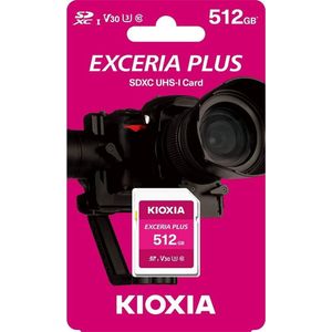 Kioxia - Exceria Plus - microSDXC Geheugenkaart - 512 GB - Hoge Snelheid