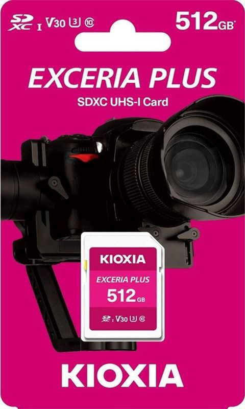 Kioxia - Exceria Plus - microSDXC Geheugenkaart - 512 GB - Hoge Snelheid