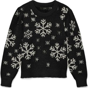 VERO MODA - VMSNOWY FROST LS O-NECK PULL. XMAS - Dames - Gebreide truien