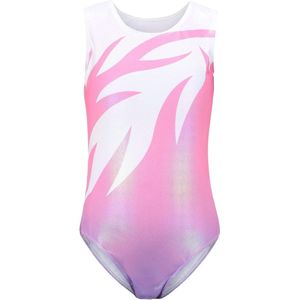 Allecto Premium - Kinderpakje Meisjes Mouwloos Ballet Danskleding Roze 140 - 10-12 Jaar - 140-150 cmlang