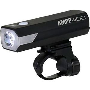 CatEye AMPP400 Koplamp - HL-EL084RC - LED - USB - Oplaadbaar - Accu - Zwart