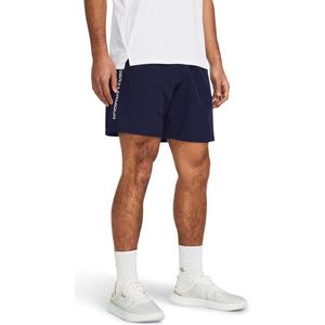 Under Armour Woven Wordmark Korte Broek Blauw 4XL / Regular Man