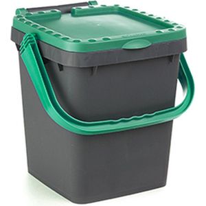 Ecoplus 20 liter afvalemmer donker groen - afvalscheidingsbak - sorteerbak - afvalbak