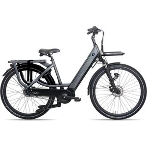 Avalon Elektrische fiets - Heavy Duty - Middenmotor - Verende vork - Zwart/Antraciet - D50cm