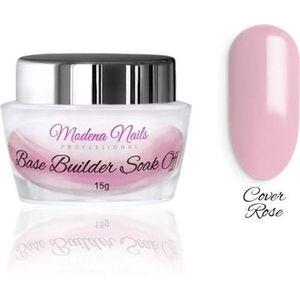Modena Nails Base Builder Soak Off - Cover Rose 15g.