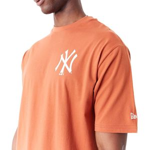 New York Yankees MLB World Series Brown Oversized T-Shirt - Maat: M