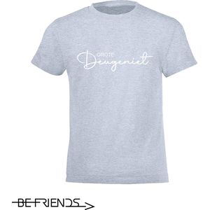 Be Friends T-Shirt - Grote deugeniet - Kinderen - Licht blauw - Maat 2 jaar