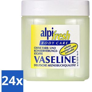 Alpi-Fresh - Body Care - Vaseline - Bescherming & Hydratatie - 125 ml - Voordeelverpakking - 24 stuks