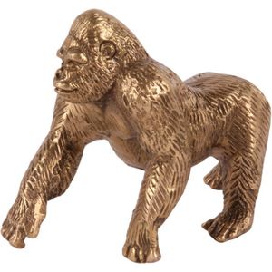 Baroque - Decoratief beeld of figuur - Fig. Gorilla koper 11.5 cm - 9x11.5x6 - Brass