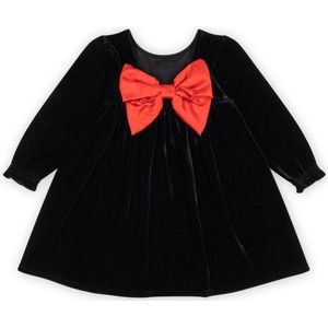 Konges Slojd Gia Dress Grs Meisjes - Jurk - Zwart - Maat 92