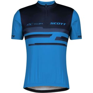 Scott Shirt Innovation Technology Design RC Team 20 fietsshirt met korte mouwen, voor heren, atlas blauw, Maat L