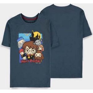 Harry Potter Kinder Tshirt -Kids 122- Blauw