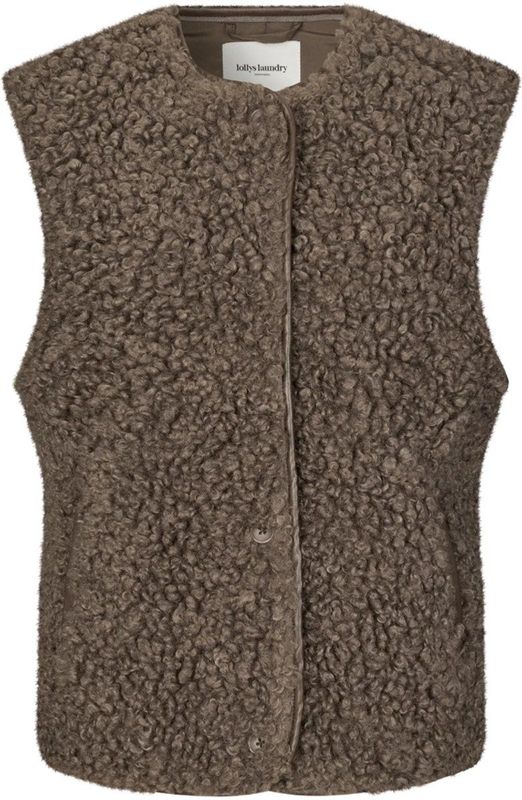 Lollys Laundry, Dames, Jassen, Bruin, Maat: XS Poliester,