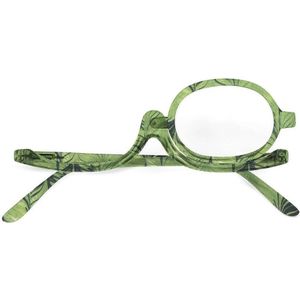 Make-up bril groen +2.5