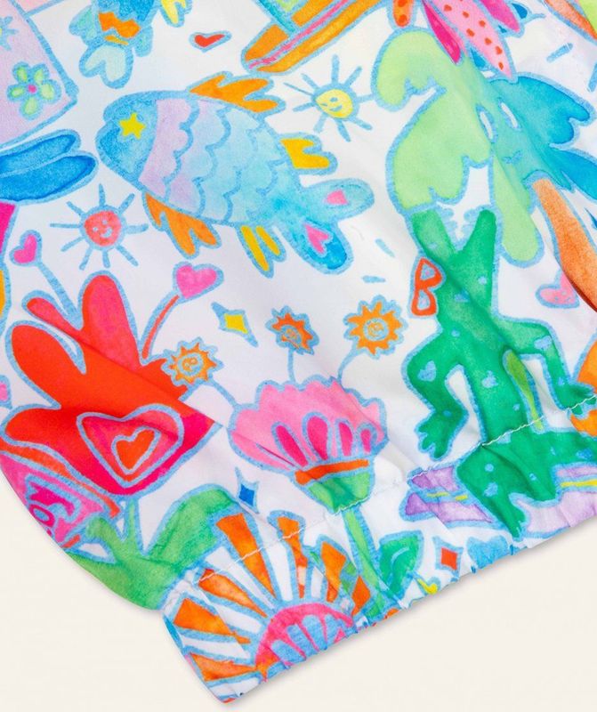 Oilily - Cuckoo coat - Wit - 92/2T